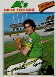 1977 Topps Baseball Cards      365     Mike Torrez